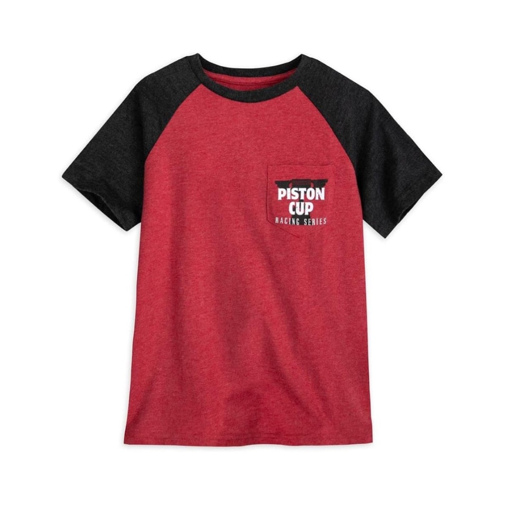 Disney Pixar The Dinoco 400 Lightning McQueen Piston Cup T-Shirt